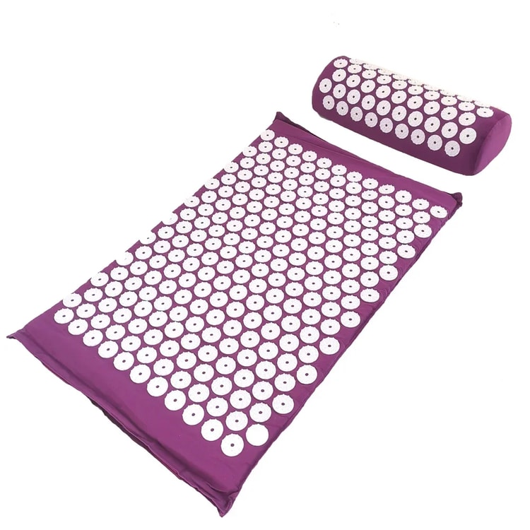 Acupressure Massage Cushion & Yoga Mat Set