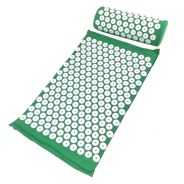 Acupressure Massage Cushion & Yoga Mat Set