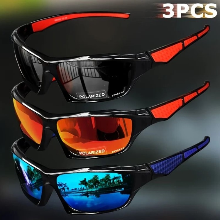 Lightweight Polarized Sports Sunglasses for Men