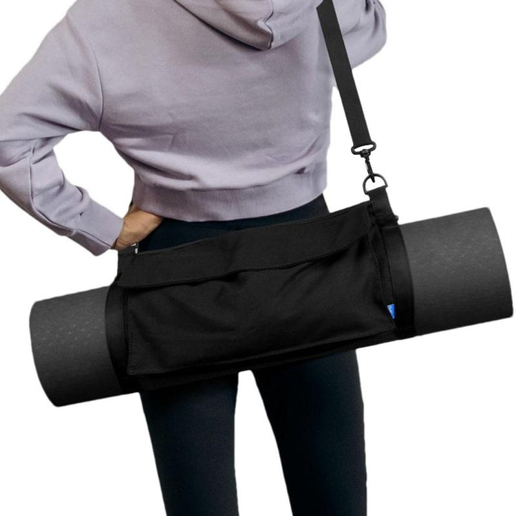 Yoga Mat Bag with Pockets Adjustable Yoga Mat Carrier and Holder Strap