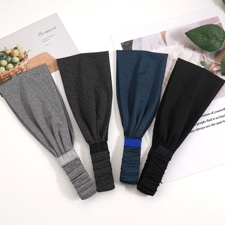 Sports Headbands for Men and Women – Soft, Elastic Sweatbands for Gym, Yoga, and Outdoor Sports
