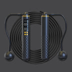 Rechargeable Digital Jump Rope with Calorie Counter – Adjustable Cordless Fitness Trainer