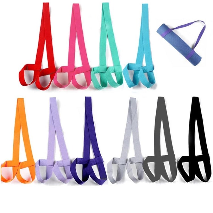 FlexCarry Yoga Mat Strap Adjustable Yoga Mat Carrier Sling for Yoga Pilates & Fitness