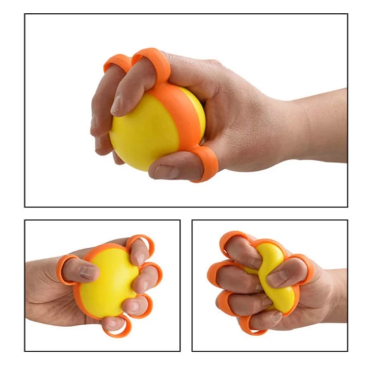Grip Strength Training Ball, Hand Therapy & Muscle Recovery, Finger Fitness & Arm Strengthener Hand Trainer Stretch Ball