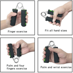 Adjustable Wrist Strength Trainer Grip Set for Finger Strength Training & Forearm Exercise