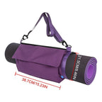 Yoga Mat Bag with Pockets Adjustable Yoga Mat Carrier and Holder Strap