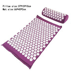 Acupressure Massage Cushion & Yoga Mat Set