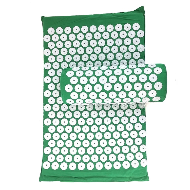 Acupressure Massage Cushion & Yoga Mat Set